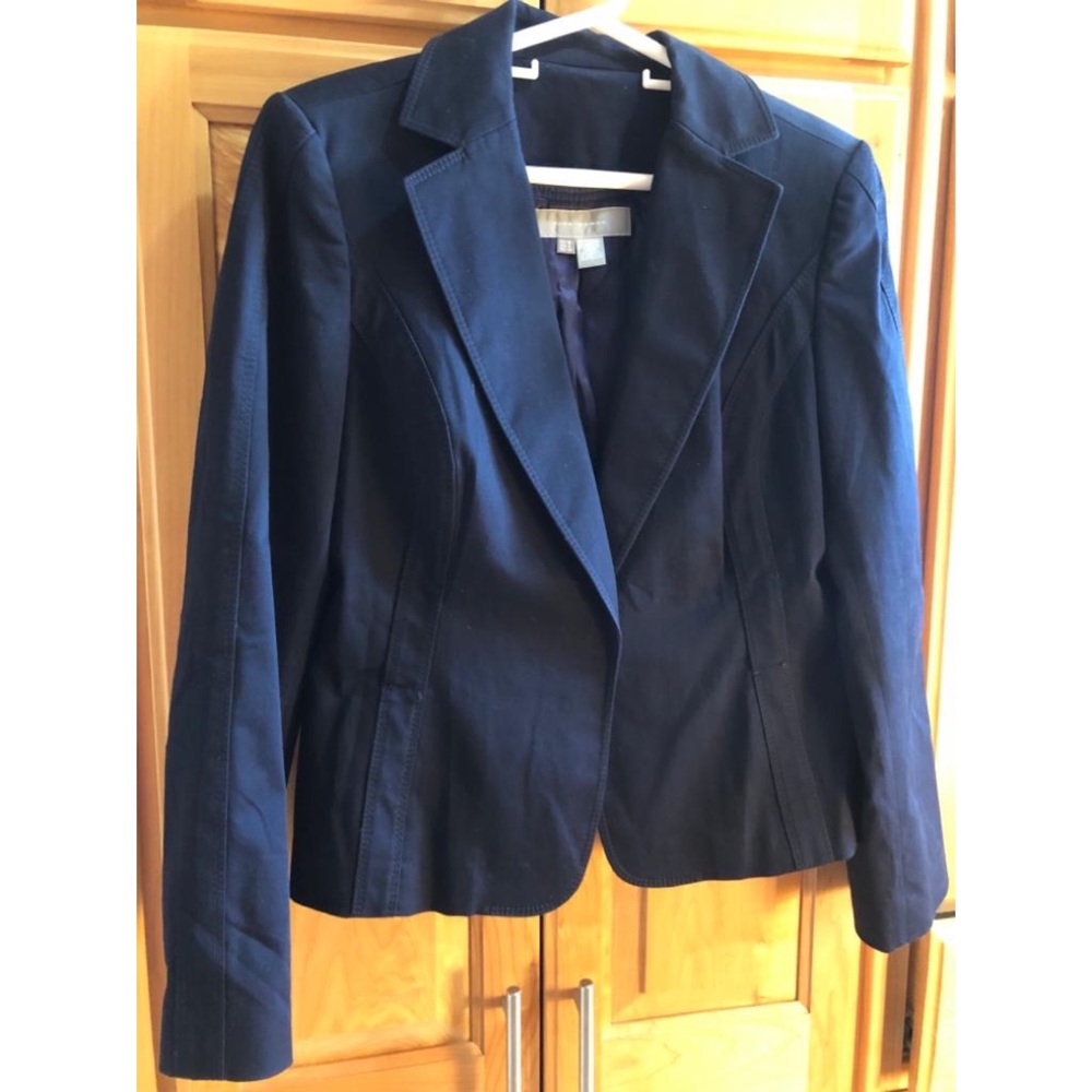 Zara woman Blazer navy color size 8